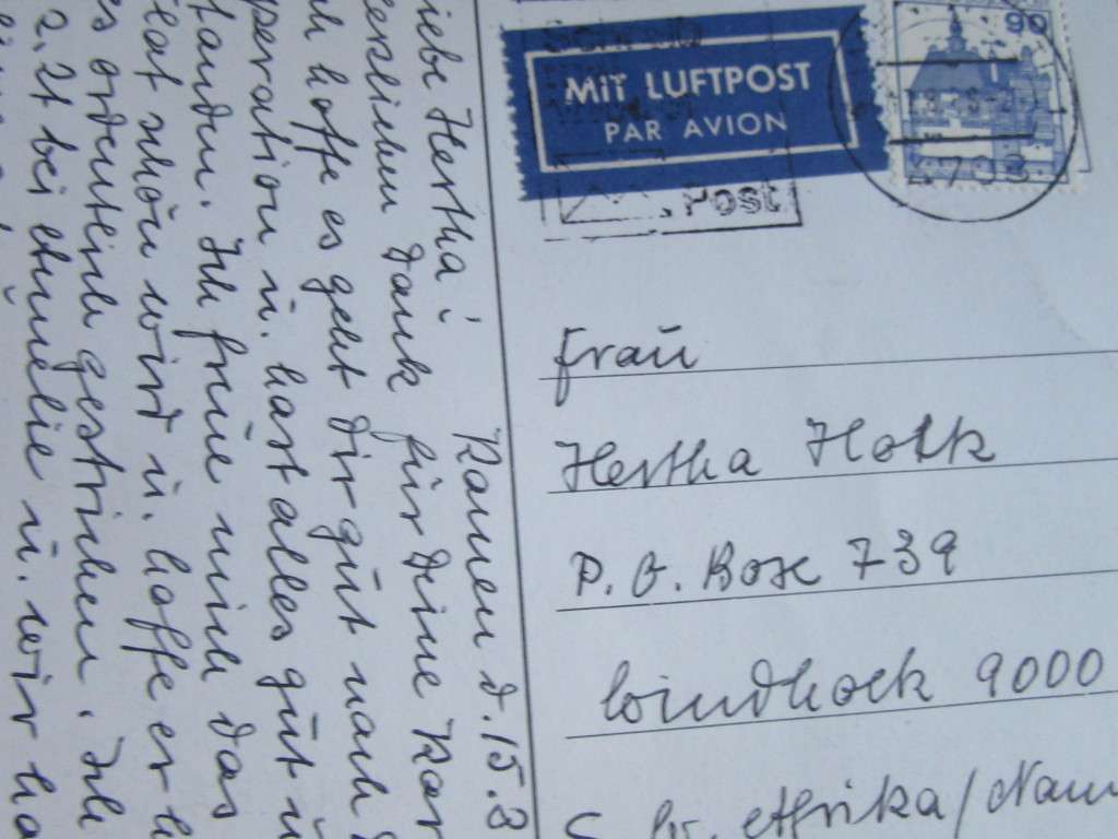 USED POST CARD GERMANY - LD/TL