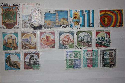 ITALY - 16 STAMPS