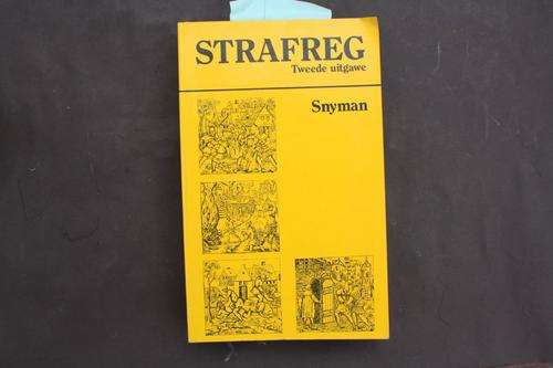 STRAFREG - SNYMAN- 1986