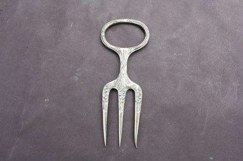 SILVERPLATED FORK - 125 MM - EPNS