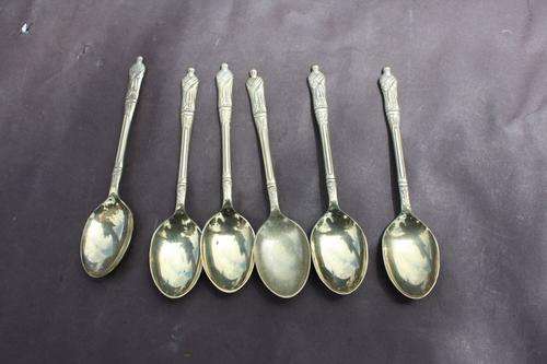 6 TEA SPOONS - 115 MM - EPNS