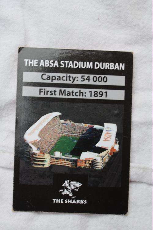 BIG - BALL  RUGBY - SHARKS - THE ABSA STADIUM