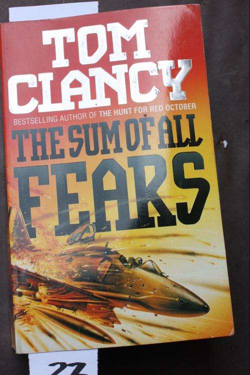 THE SUM OF ALL FEARS - TOM CLANCY - 1992