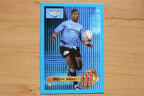 BIG - BALL RUGBY - THE BULLS - WAYNE JULIES