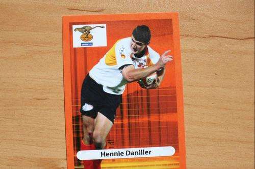 BIG - BALL RUGBY - CHEETAHS - HENNIE DANILLER