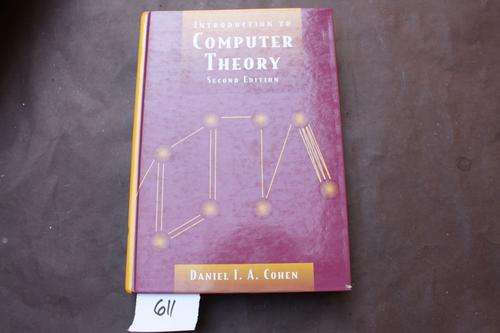COMPUTER THEORY - SECOND EDITION - D.I.A.COHEN - 1997
