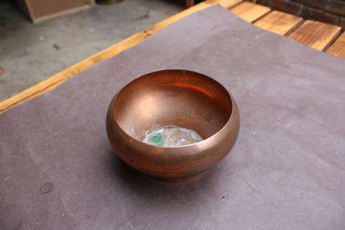 COPPER BOWL - 120 MM DIAM. - 80 MM HIGH