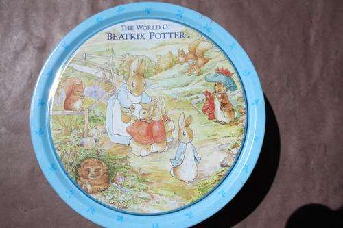 BEATRIX POTTER  BOX - 190 MM DIAM. - 75 MM HIGH