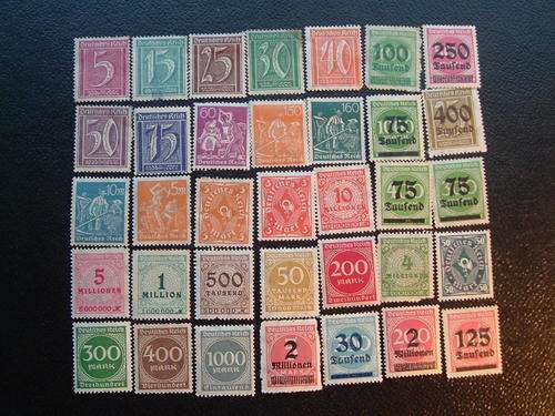 Germany  1921 - 1923 mint