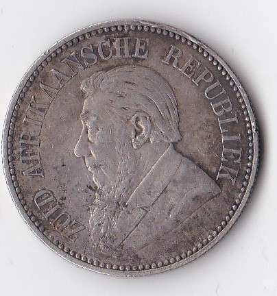 1896 Z.A.R. 2 1/2 SHILLINGS *R1 START* NO RESERVE