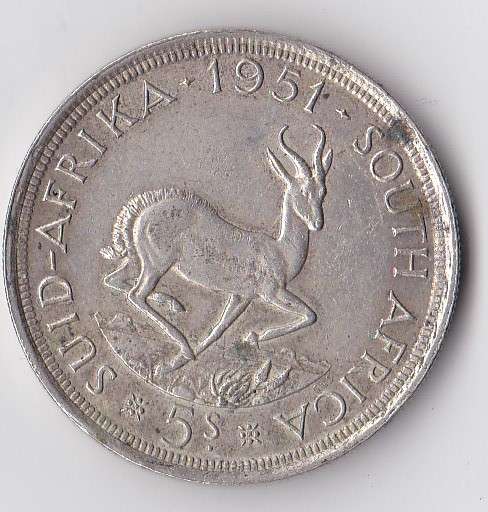 SAU 1951 5 SHILLINGS *R1 START*