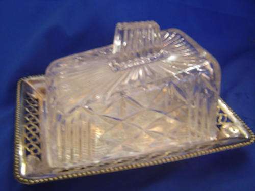 Cheese plate and holder