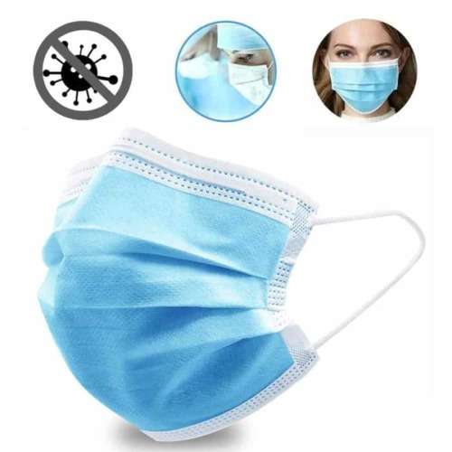 DISPOSABLE MOUTH FACE MASKS 3-PLY (50'S) CAN DELIVER UNDER LOCKDOWN (IN STOCK NOW)