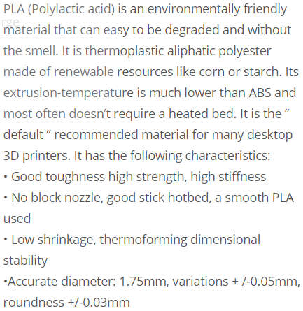 Original Creality 1kg PLA Filament