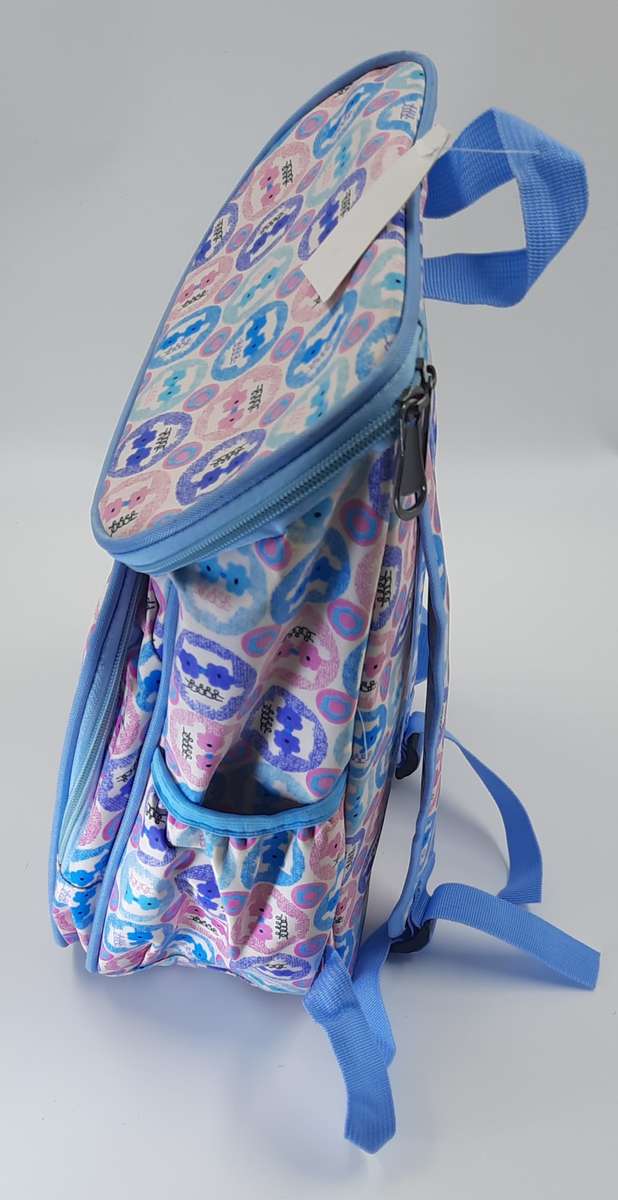 Backpack in pink/blue!
