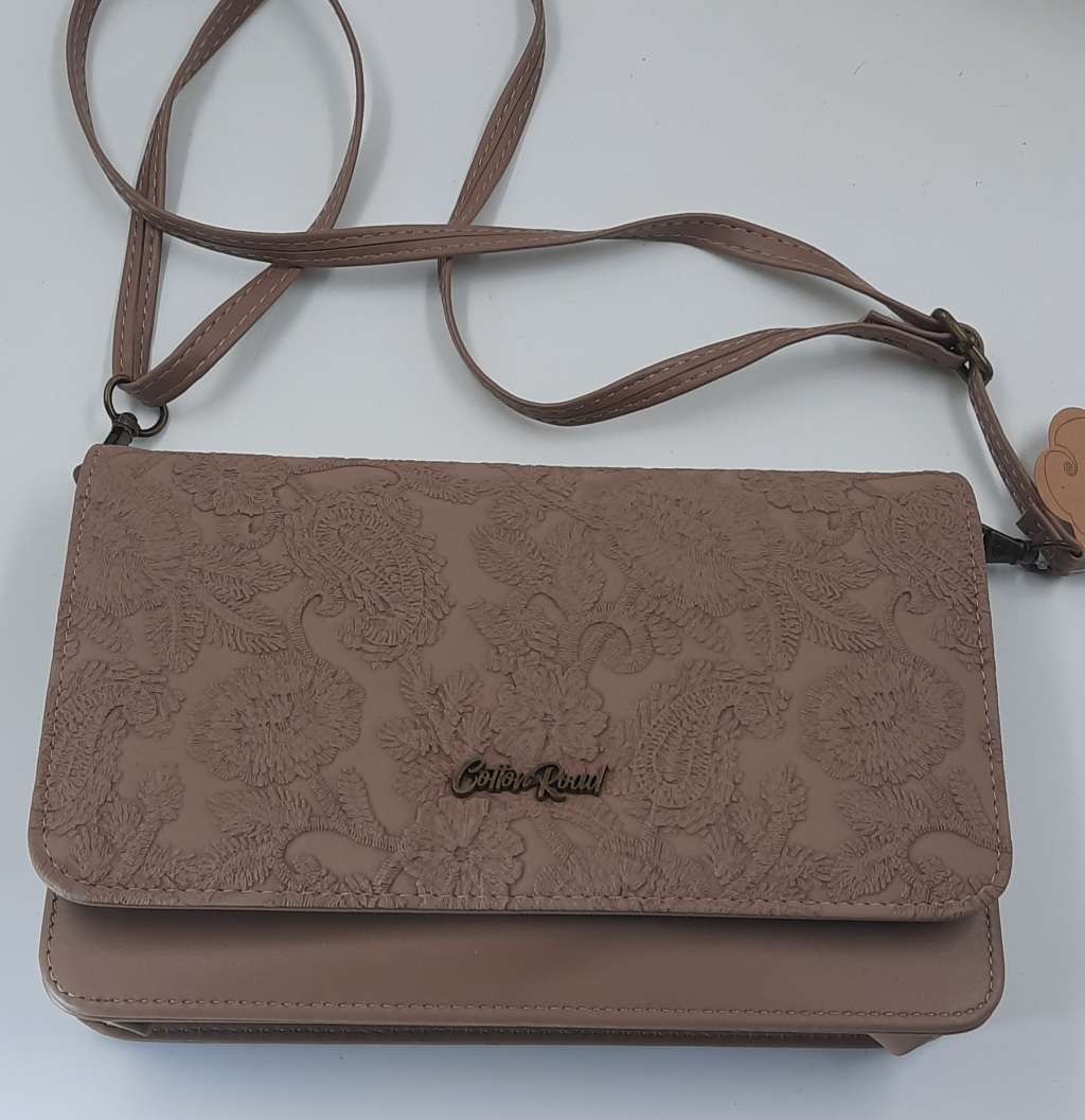 COTTON ROAD SLING PURSE! IN pink!!@great product##