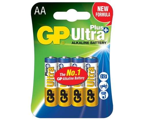 GP Ultra Plus Alkaline 4xAA