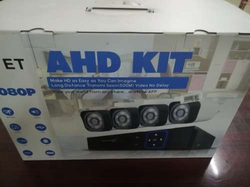 AHD 4 Channel CCTV Kit with ET-01 AHD