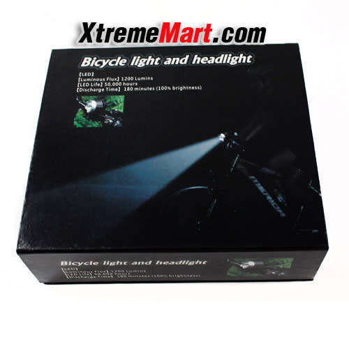 T6 1800 LUMINS 4 MODES RECHARGEABLE HARD LIGHT BICYCLE LIGHT HEADLIGHT