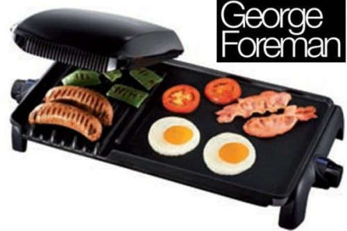 GEORGE FOREMAN GRILL/GRIDDLE - GR64G