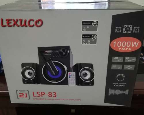 Lexuco 2.1 Speakers With Bluetooth LSP-83