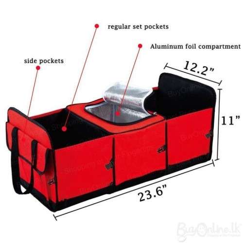EZ TRUNK ORGANIZER AND COOLER