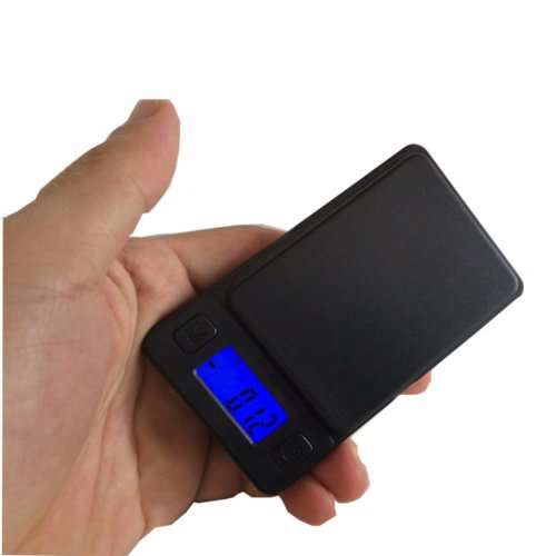 Portable Jewelry Scale (Black) Digital Pocket Scale DTR Series 0.01g-200g Black