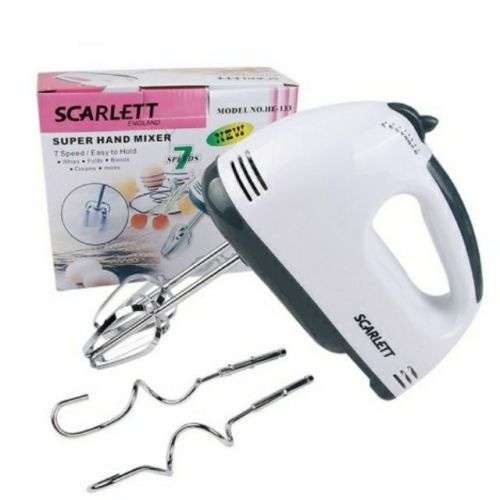 Scarlett Super Hand Mixer Electric Egg Beater
