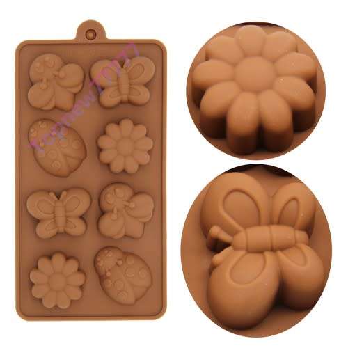 Mini Muffin Puncakes Biscuit Pans 15 Cupcakes Silicone Mold