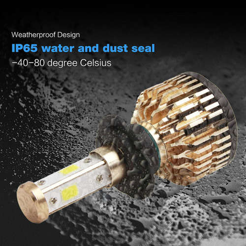 T4 H7 LED Headlights Bulbs 55W 4 sides COB Chips  *** Cheap Shipping