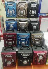 P-58 Bluetooth Speaker Portable Wireless Speaker with USB/TF/AUX/FM Radio