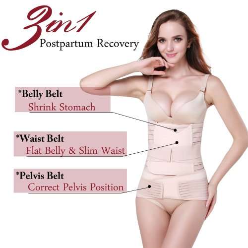 Maternal abdomen with postpartum corset belt body sculpting corset 3 sets