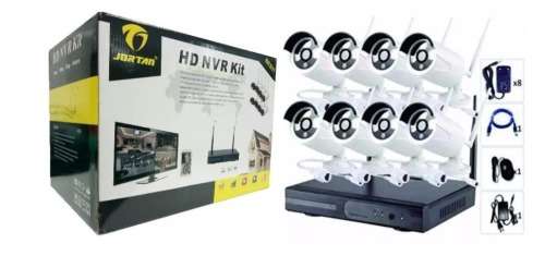 Jortan NVR HD 8CH Wireless Fullhd Internet Wifi System