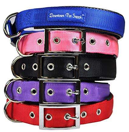 Deluxe Adjustable Thick Dog Collar