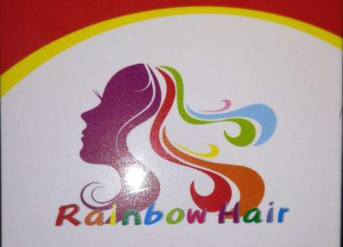 Rainbow Hair 100% Human Hair Brazilian Straight 12" Color Natural