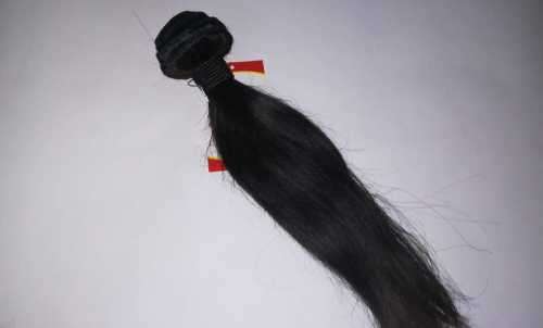 Rainbow Hair 100% Human Hair Brazilian Straight 12" Color Natural