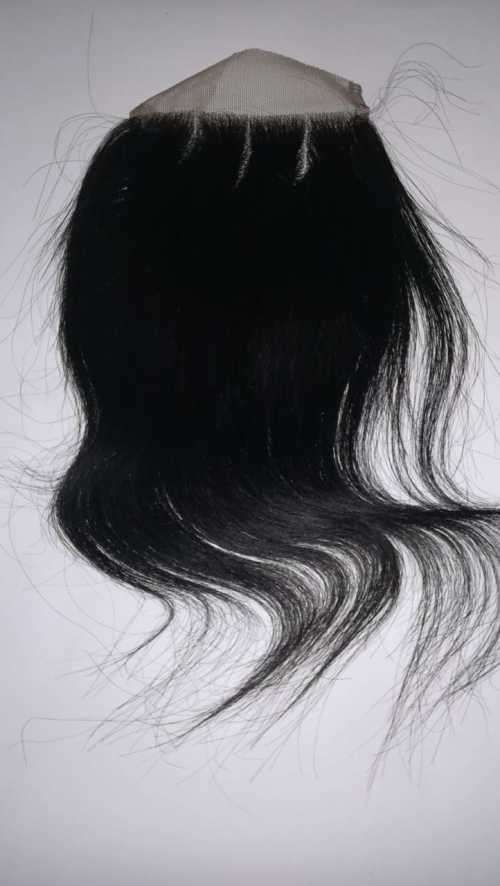 Closure Brazilian Hair Straight 4X4 8"