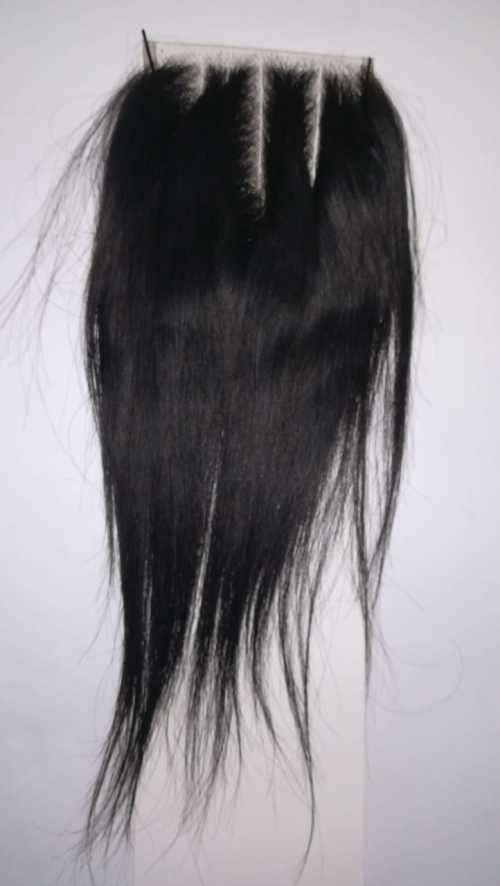 Rainbow Closure Brazilian Hair Straight 10"