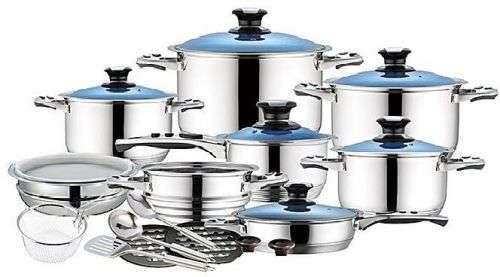 Ziillinger 21pcs Cookware Set Inspired By S.L.G Germany