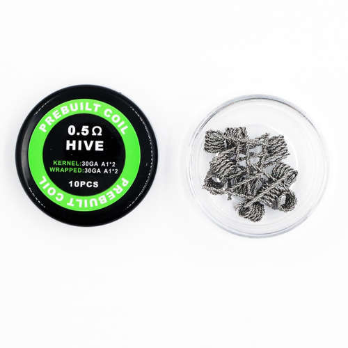 Hive Coils 0.5ohm Pre-Made (Kanthal A1 Pack of 10)