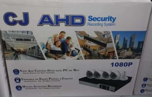 4 Channel AHD CCTV KIT With Phone Viewing **Cheap Shipping**