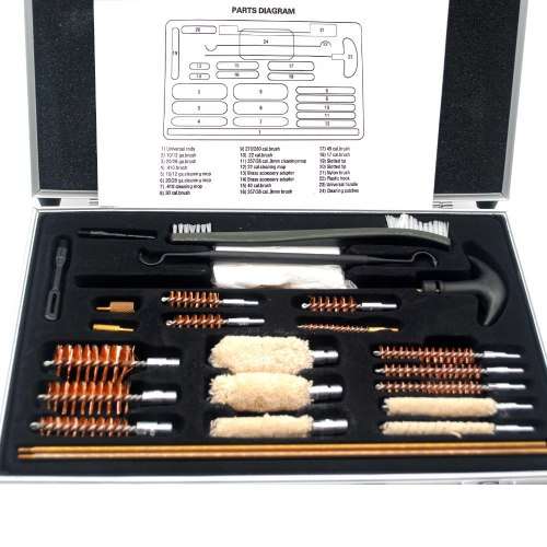 Tactical Gun Cleaning Kit Set Rifle Cleaner Gereedschap Nylon Borstel Jacht Accessoires