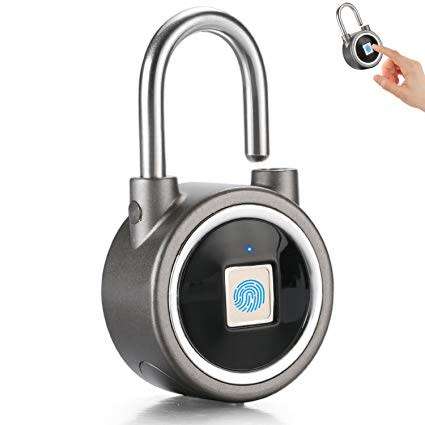 Smart Fingerprint Lock Keyless Padlock Door Lock