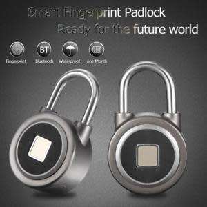 Smart Fingerprint Lock Keyless Padlock Door Lock