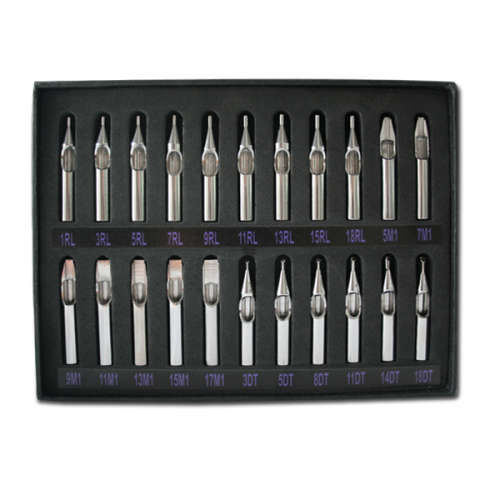 22Pc Stainless Steel Tattoo tip set