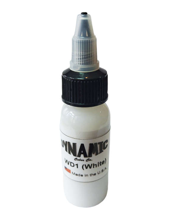 Dynamic Ink White Tattoo WD1 Inks - 30ML