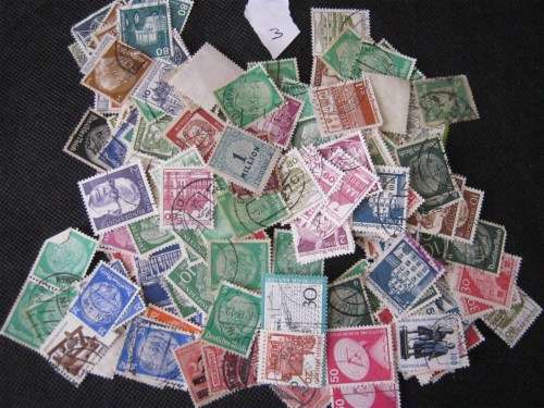 Lot of German stamps