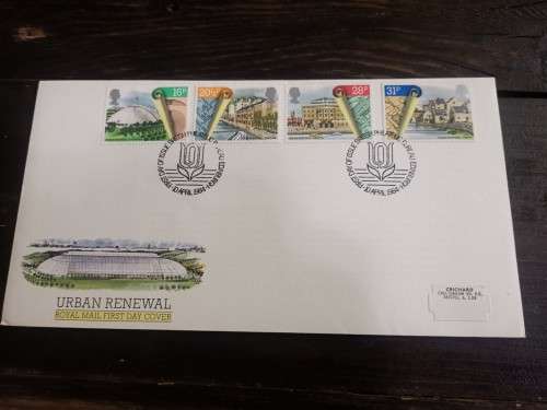 GB 1984 Urban Renewal Projects and Plans FDC