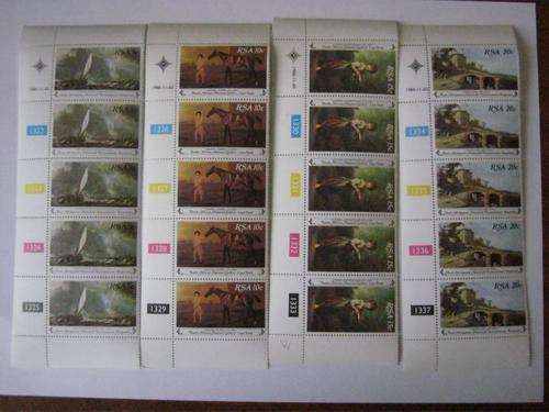 1980 National Art Gallery Cape Town Set of 4 MNH