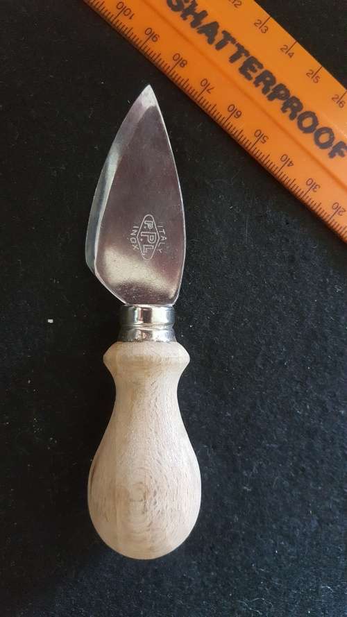 Crazy R1 start Auction !!! Cheese Knife INOX ITALY